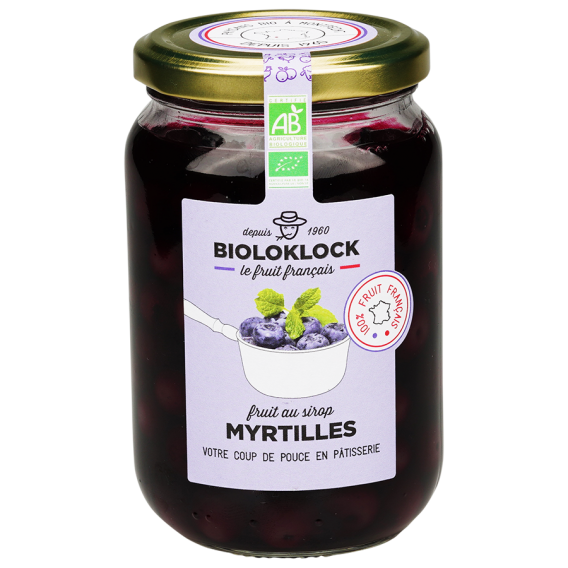 Myrtilles au sirop