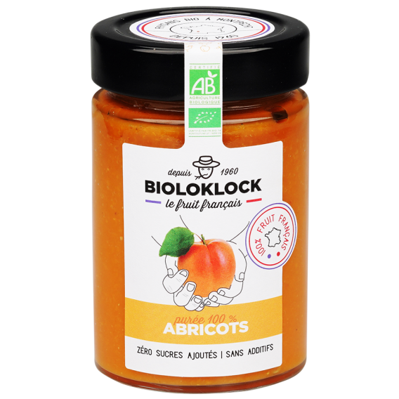 Purée d'abricots - 100% abricots