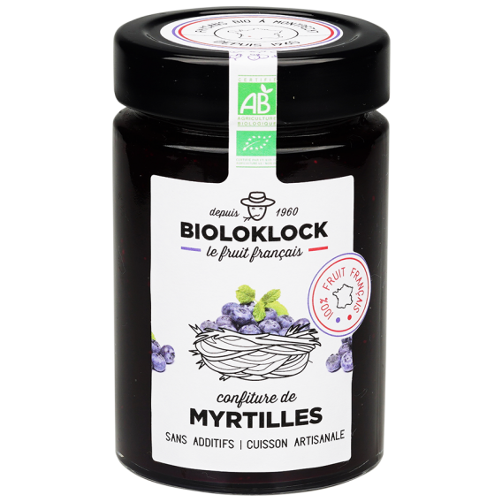 Confiture de myrtilles