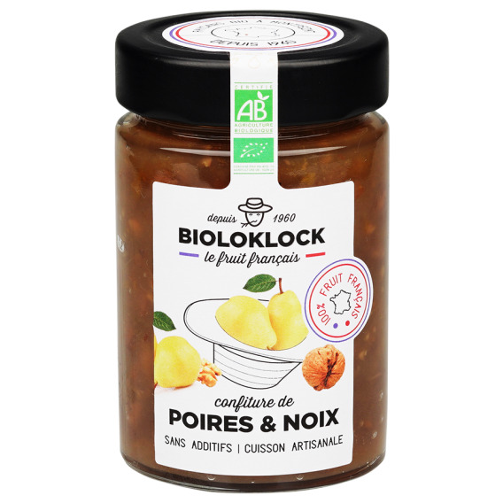 Confiture de poire-noix