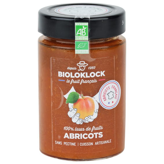 Abricots, 100% issus de fruits