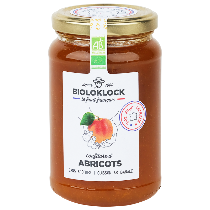 Confiture d'abricots BIO Fabrication Artisanale