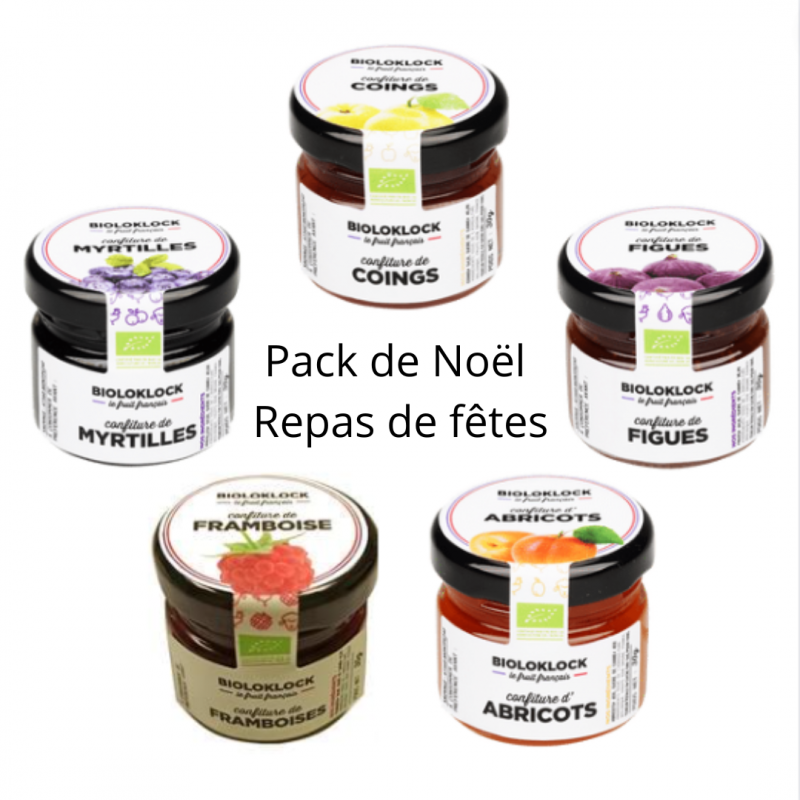 Confiture artisanale : coffret pour le foie gras