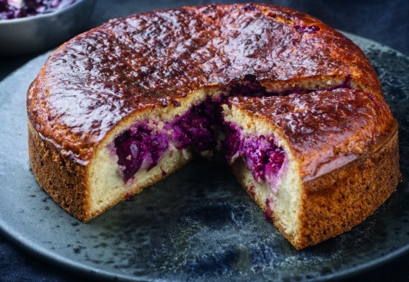 Galette des rois à la framboise